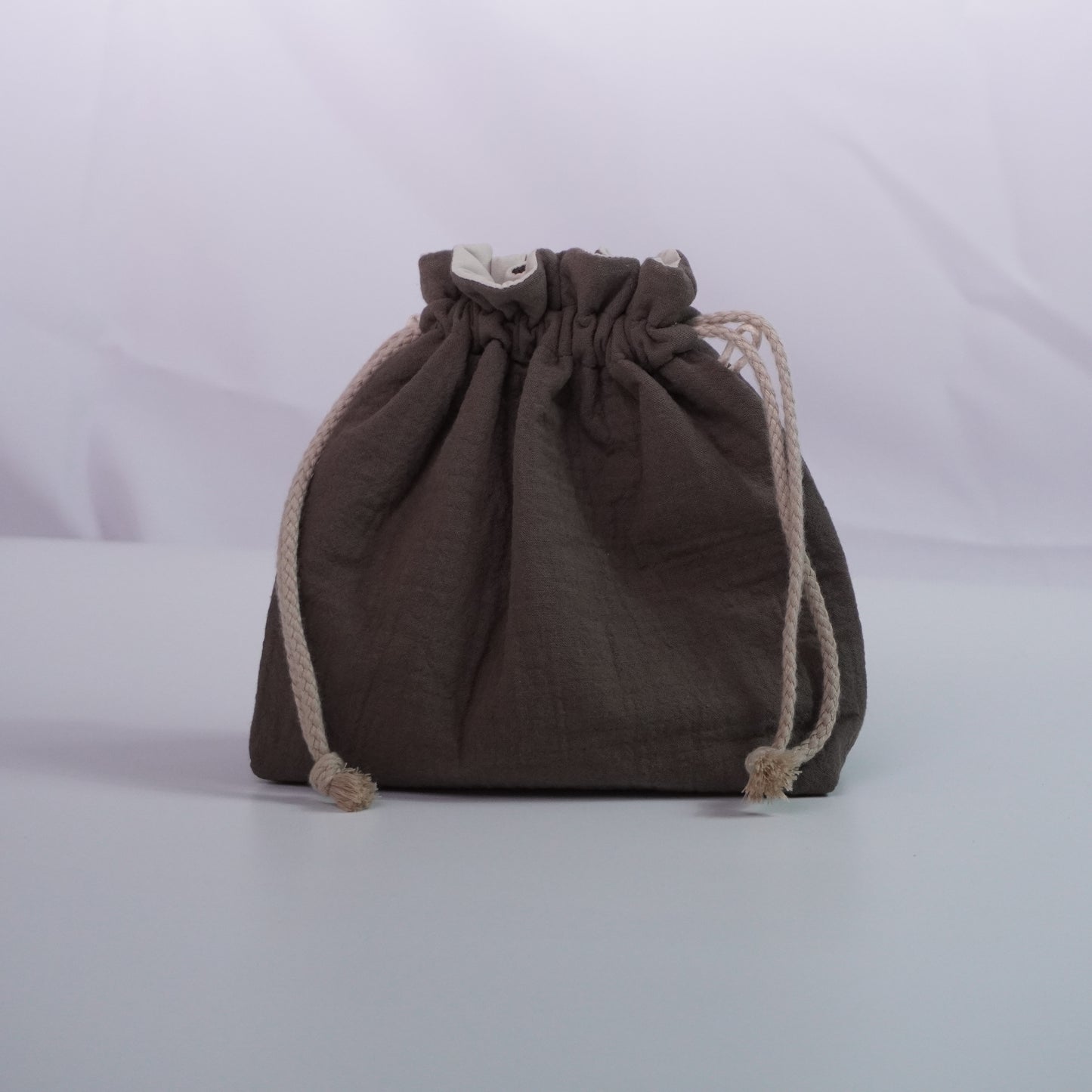 背繩錦囊包・壓紋純棉系列