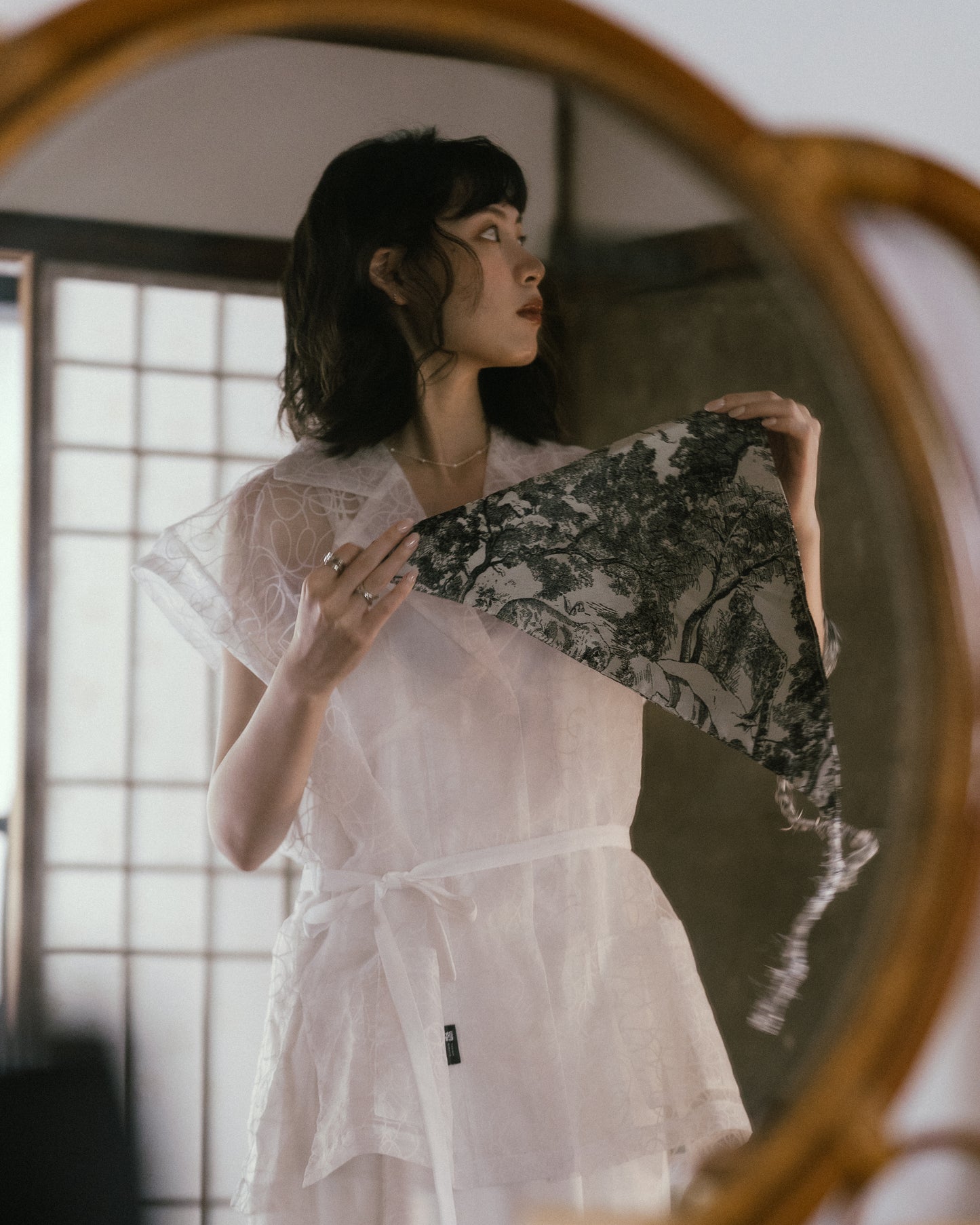 ❨ Quiet Season ❩ 多用途編織綁帶方巾